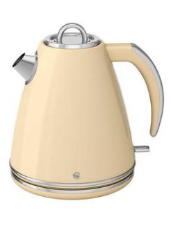 Swan Sk24030Cn Retro Jug Kettle - Cream